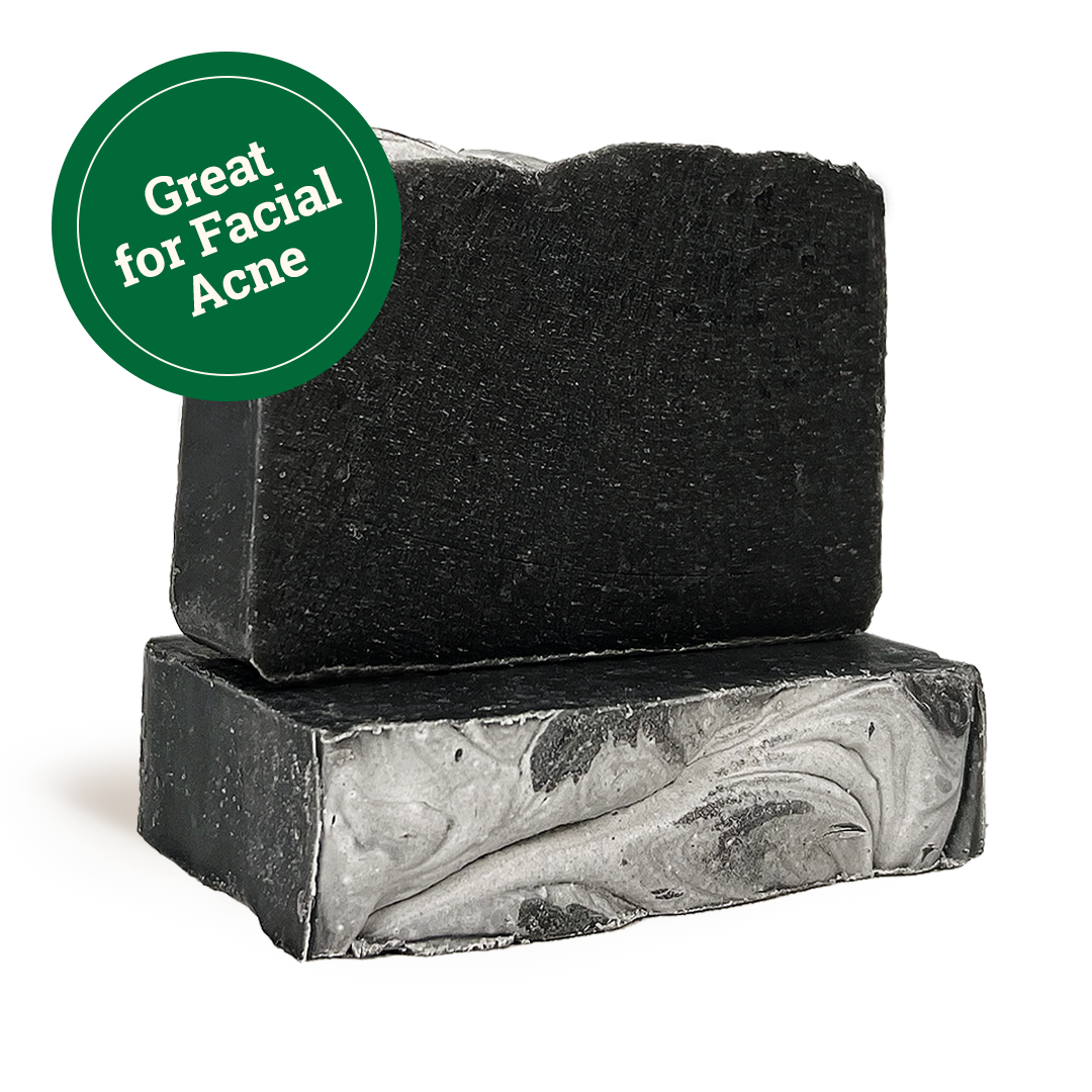 all natural activated charcoal bar soap | herbneden