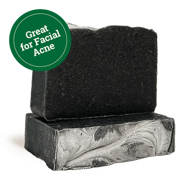 all natural activated charcoal bar soap | herbneden