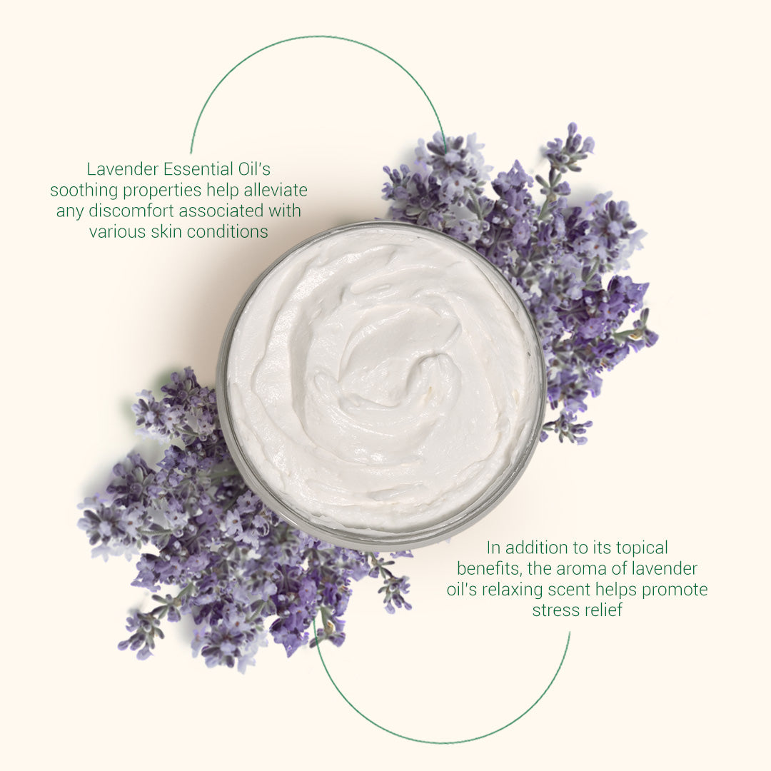 all-natural lavender body butter made with essential oils | herbneden