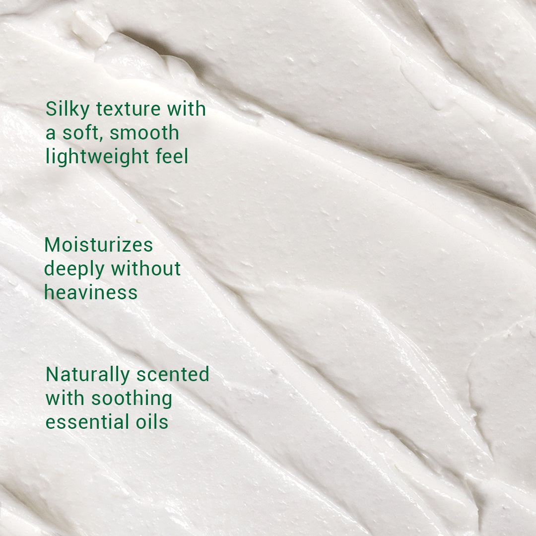 Close-up of Whipped Body Butter texture, showcasing its silky, smooth consistency | herbneden