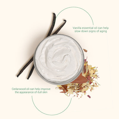 all natural vanilla & cedarwood body butter | herbneden