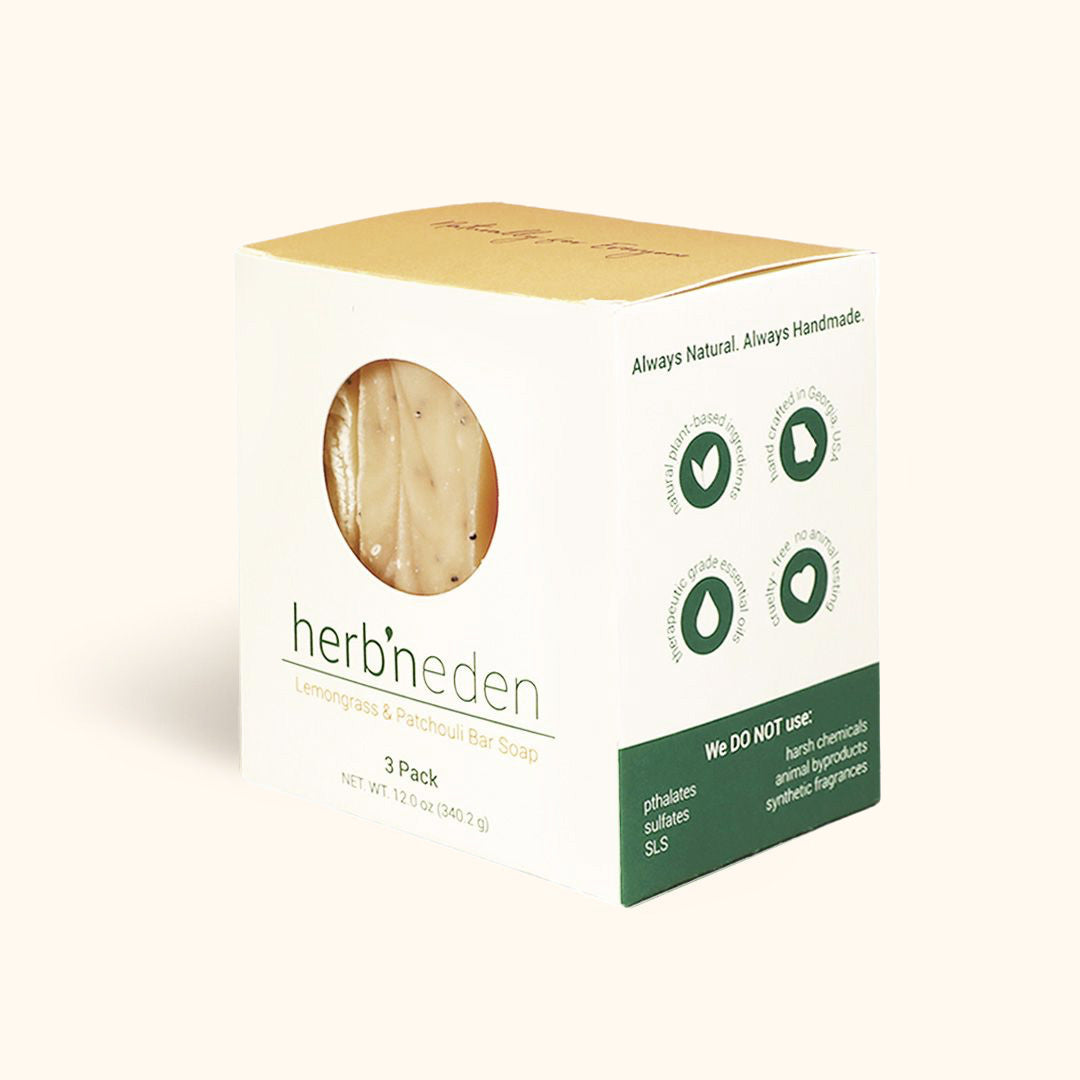 Lemongrass & Patchouli Bar Box Set