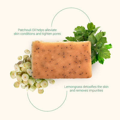 Lemongrass & Patchouli Bar Soap