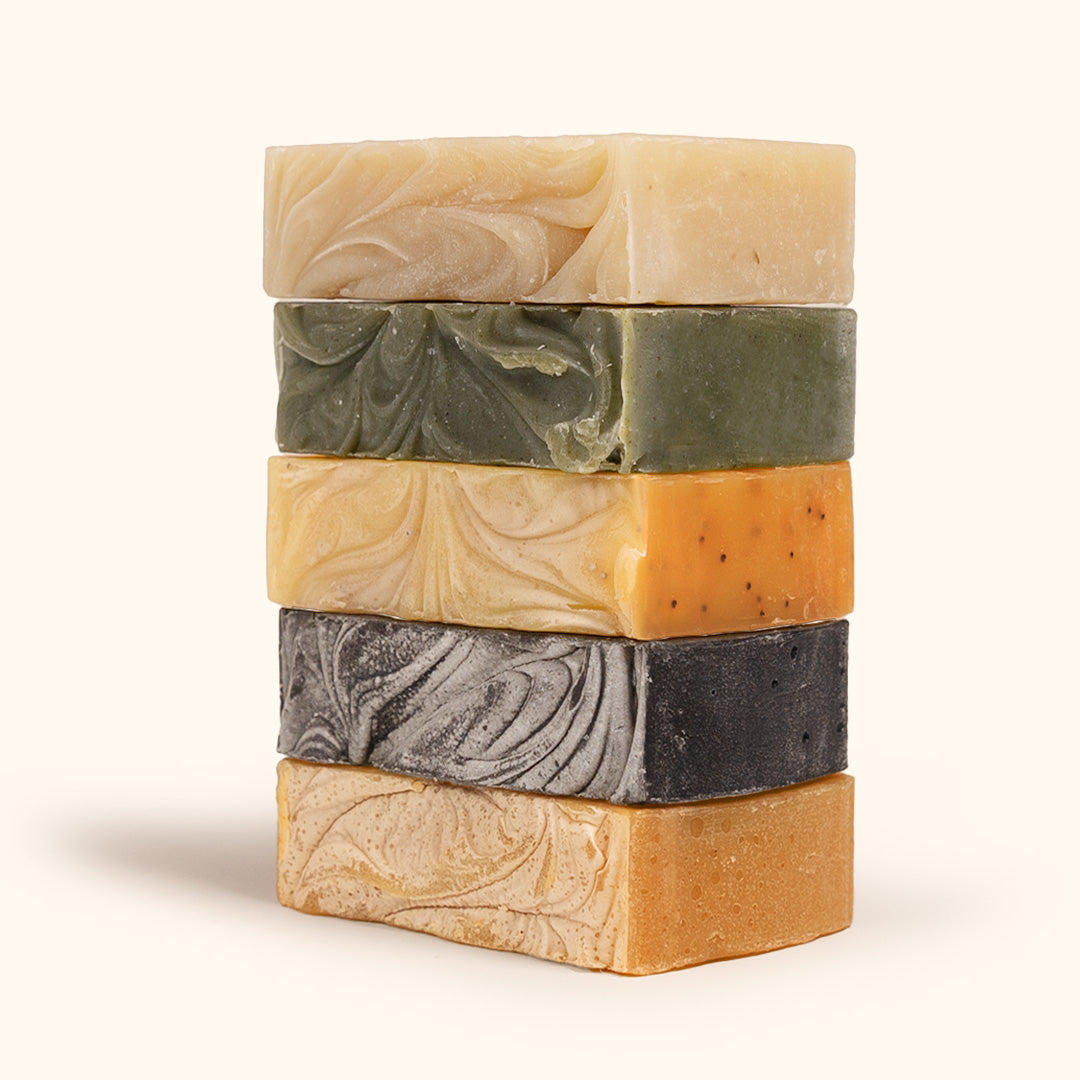 herbneden all natural bar soap | 5 bars stack | most popular