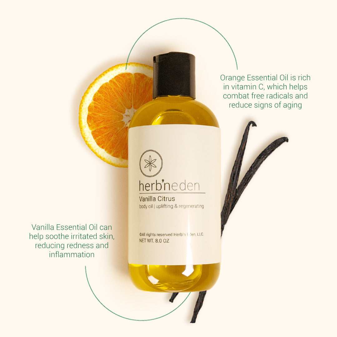 Vanilla Citrus Body Oil