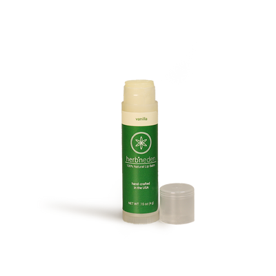 all natural vanilla lip balm | herbneden